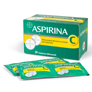 Aspirina c 20 compresse eff 400+240mg