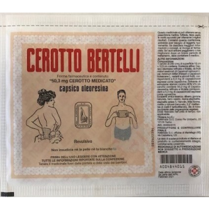 Cerotto bertelli medio cm16x12