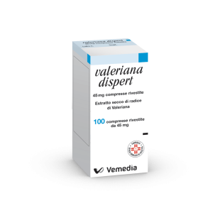 Valeriana dispert 100 compresse 45mg