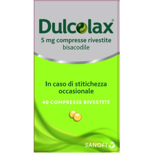 Dulcolax 40 compresse riv 5mg