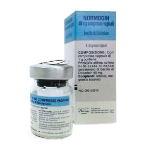 Normogin 6 compresse vag 40mg