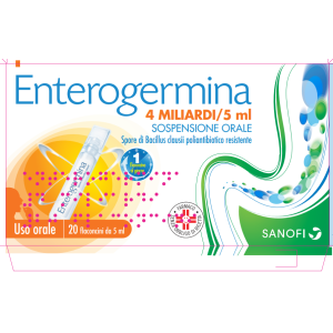 Enterogermina os 20fl 4mld 5ml