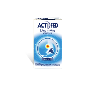 Actifed 12 compresse 2,5mg+60mg