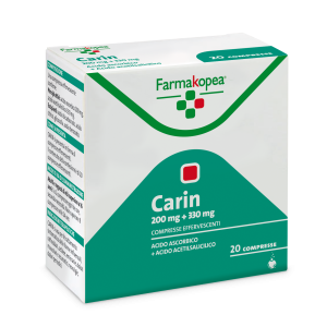 Carin 20 compresse eff 330mg+200mg