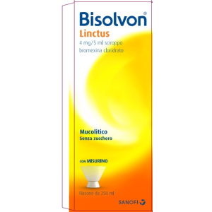 Bisolvon linctus scir fl 250ml