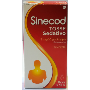 Sinecod tosse sed 200ml3mg/10g