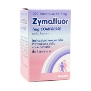 Zymafluor 100 compresse 1mg