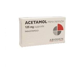 Acetamol*prima inf10supp 125mg