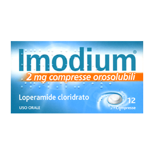 Imodium 12 compresse orosol 2mg