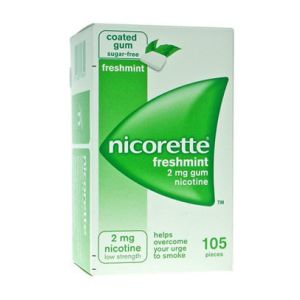 Nicorette 105gomme mast 2mg me