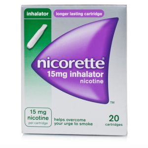 Nicorette inal 20fl 1d 15mg