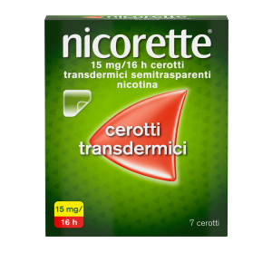 Nicorette 7cer transd 15mg/16h