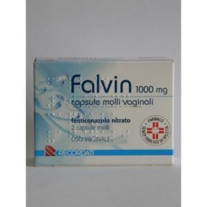 Falvin 2 capsule vag molli 1000mg