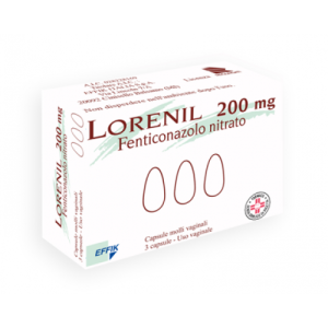 Lorenil 3 capsule molli vag 200mg