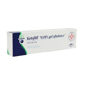 Ketoftil gel oft 10g 0,5mg/g