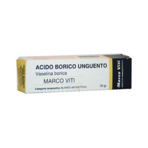 Acido borico mv 3% ung 30g