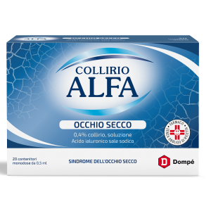 Collirio alfa occhio sec 20fl