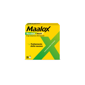 Maalox nausea 20 compresse eff 5mg