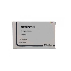 Nebiotin 30 compresse 5mg