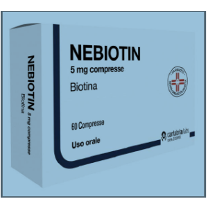 Nebiotin 60 compresse 5mg