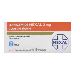 Loperamide hexal 15 capsule 2mg