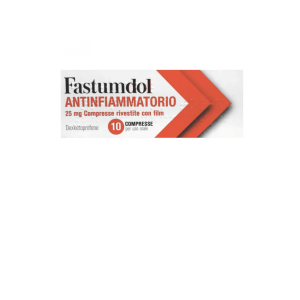 Fastumdol antinf 10 compresse 25mg
