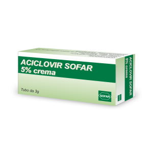 Aciclovir alfa crema 5% 3g