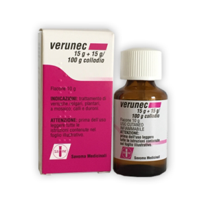 Verunec fl 15g+15g/100g collod