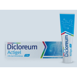Dicloreum actigel gel 50g 1%