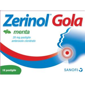 Zerinol gola menta 18past 20mg