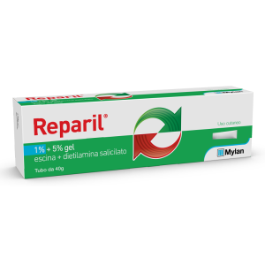 Reparil gel 40g 1%+5%