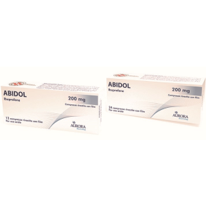 Abidol 24 compresse riv200mg