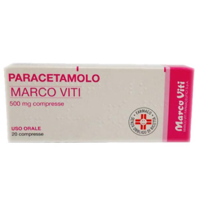 Paracetamolo mv 20 compresse 500mg