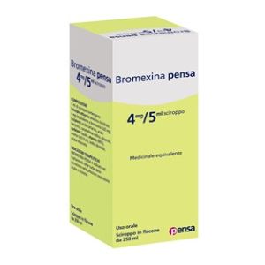 Bromexina pe scir 250ml4mg/5ml
