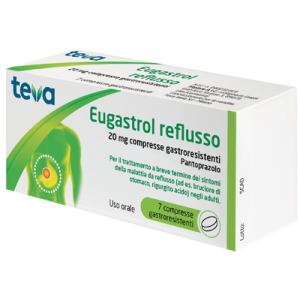 Eugastrol reflusso 7 compresse 20mg