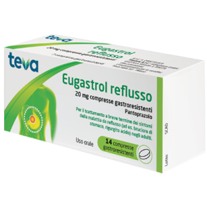 Eugastrol reflusso 14 compresse 20mg