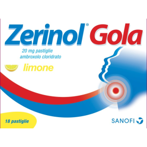 Zerinol gola limo 18past 20mg