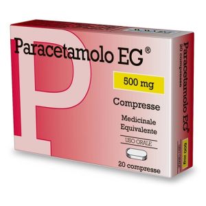 Paracetamolo eg 20 compresse 500mg