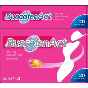 Buscofenact 20 capsule molli 400mg