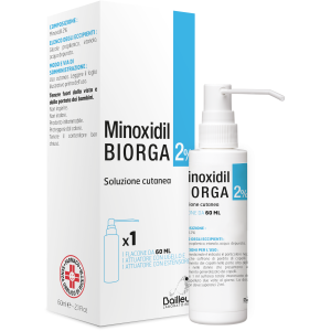 Minoxidil biorga sol cut60ml2%