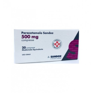 Paracetamolo sand 20 compresse 500mg