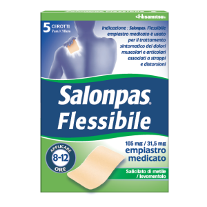 Salonpas flessibile 5cer7x10cm