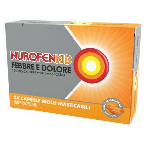 Nurofenkid febbre d 24 capsule100mg