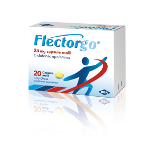Flectorgo 20 capsule molli 25mg