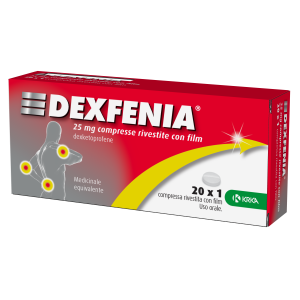 Dexfenia*20cpr riv 25mg