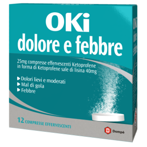 Oki dolore e febbre 12 compresse eff