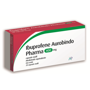Ibuprofene aur 20 capsule mol 400mg