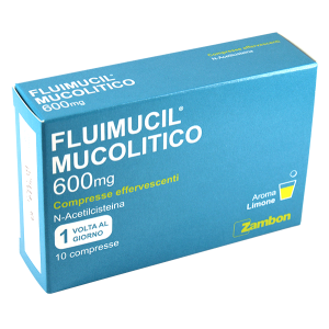 Fluimucil mucol*10cpr eff600mg