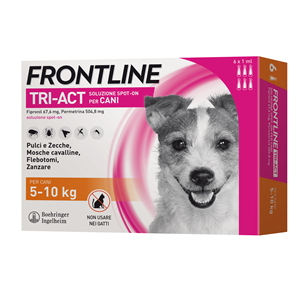 Frontline tri-act*6pip 5-10kg