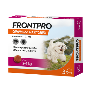 Frontpro 3 compresse 2-4kg 11,3mg